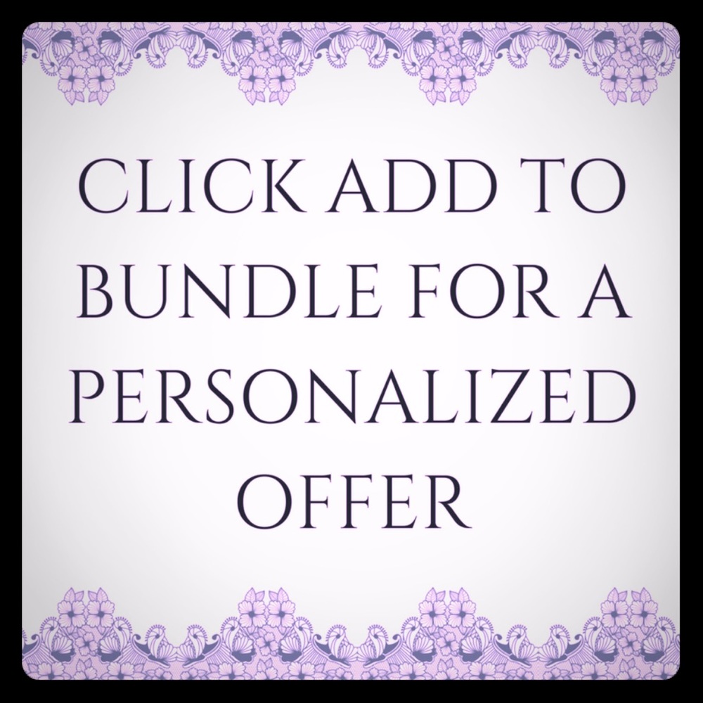 BUNDLE & SAVE WITH ME!!!